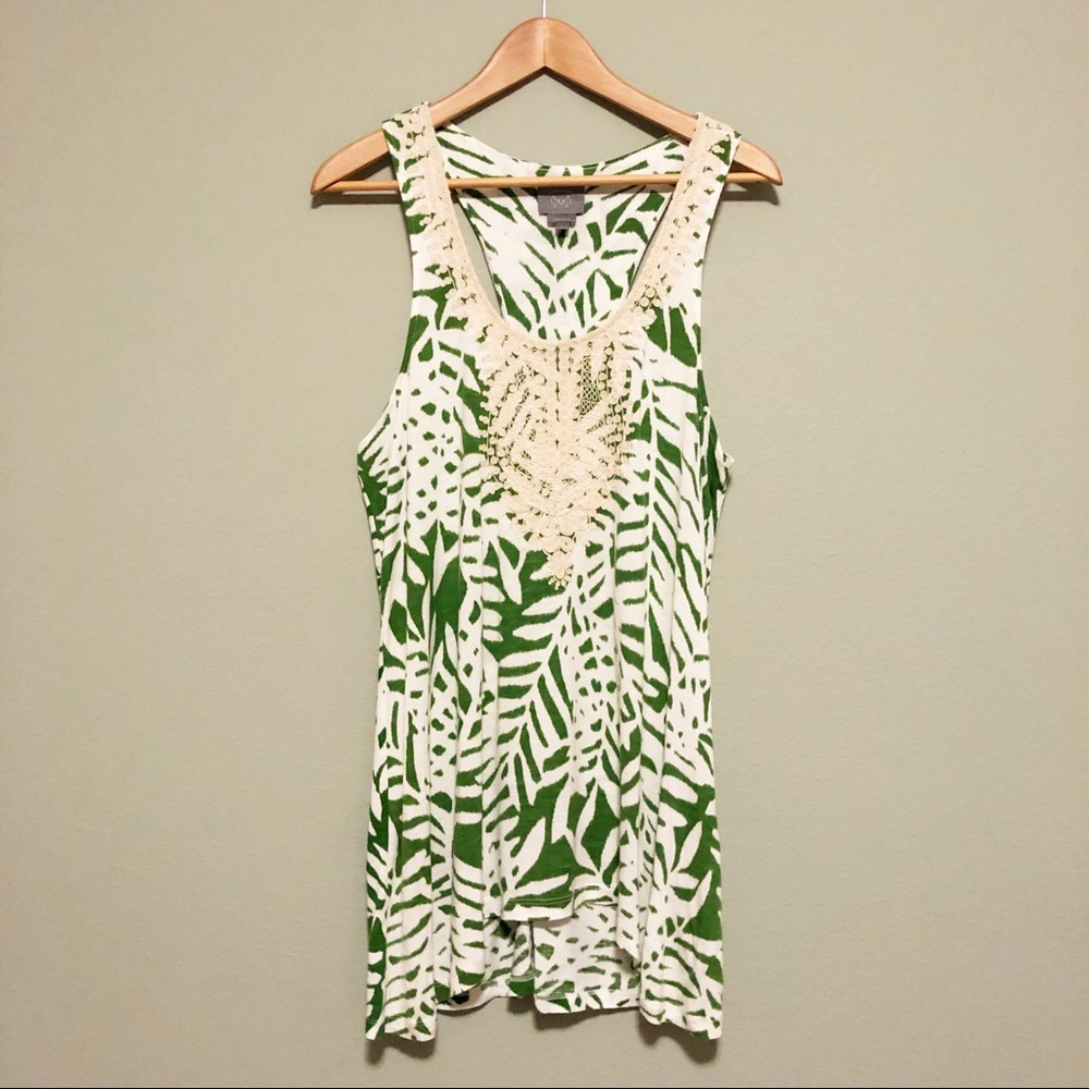 Anthropologie Vanessa Virginia Racer Back- L